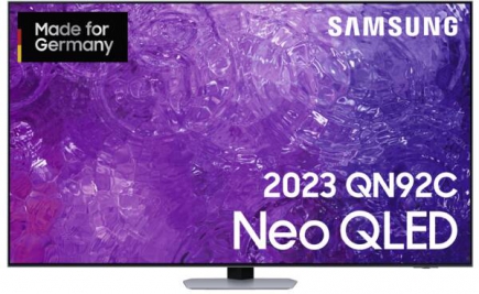 Samsung LED-Fernseher GQ55QN92CATXZG Eclipse Silber