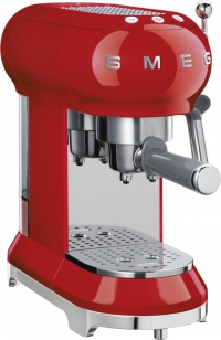 Smeg Espresso Maschine Siebtrger ECF01RDEU Rot