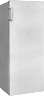Exquisit Stand Gefrierschrank GS231-NF-H-010E Inox Look