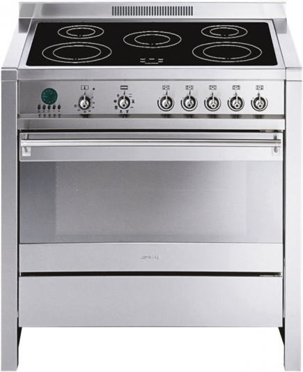 Smeg Stand-Herd CS19ID-7 Edelstahl