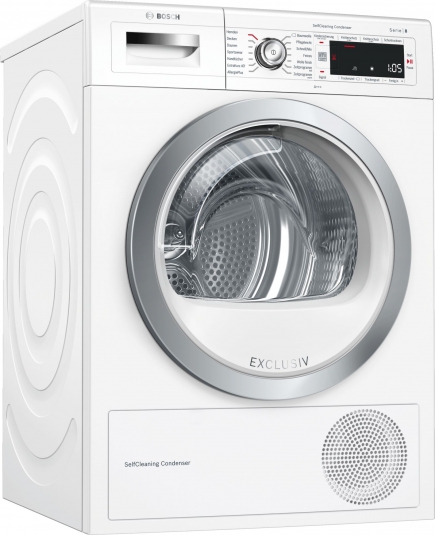 Bosch Trockner Wrmepumpe WTW875E27 Weiss