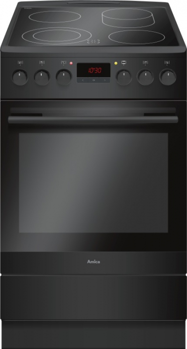 Amica Stand-Herd SHC 11503 SM Schwarz