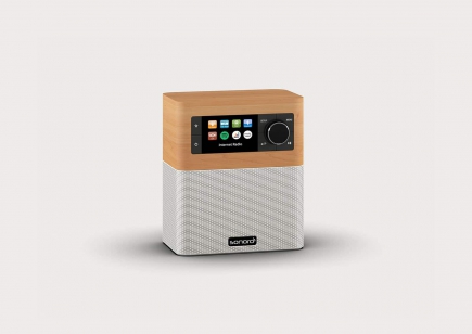 Sonoro Multiroom-Lautsprecher STREAM Ahorn-Weiss