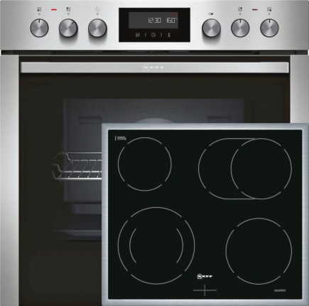 Neff Einbau Herd Set HMK560P (E2CCH7AN0+M93R42N2MK)
