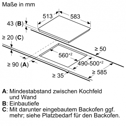 Siemens Einbau-Herd-Set EQ3KC63 (HE317GAS0+EA645GN17) Schwarz-Ed