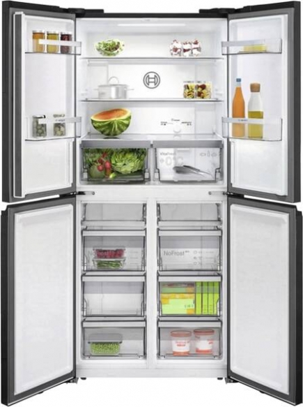Bosch Multidoor/ Frenchdoor KMC85LEEA Grau