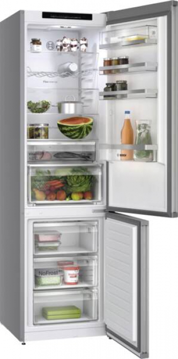 Bosch K�hl-/Gefrierkombination KGN39EIAF Select Line Stahl geb�r