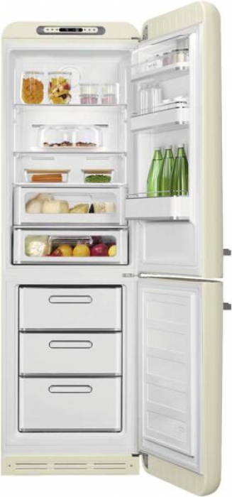 Smeg Khl-/Gefrierkombination FAB32RCR6 Creme