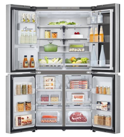 LG Elektro Multidoor/ Frenchdoor GMG960MBJE Metal-Sorbet