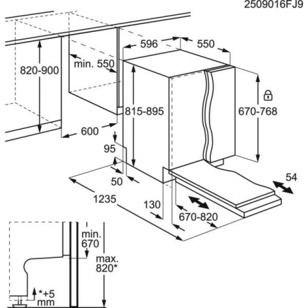 AEG Einbau-Geschirrspler GI8200A2SF