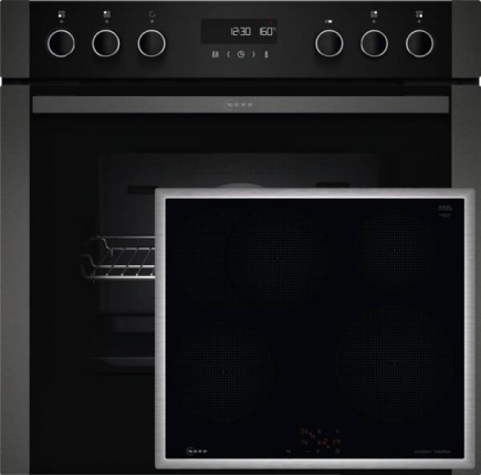 Neff Einbau-Herd-Set HLE310SIP (E2ACH7AG4+M56SBF1M0+Z1608BX0) Gr