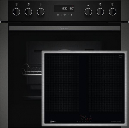 Neff Einbau-Herd-Set HLE310SIFP (E2ACH7AG4+M66SBX1M0+Z1608BX0) G