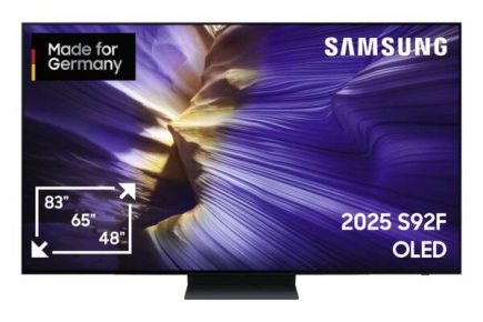 Samsung OLED-Fernseher GQ65S92FATXZG Graphit-Schwarz