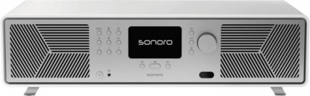Sonoro AVATON Weiss-Matt-Silber