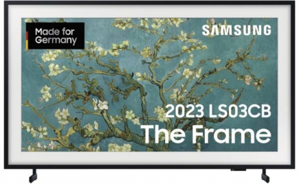 Samsung LED-Fernseher GQ32LS03CBUXZG The Frame Schwarz