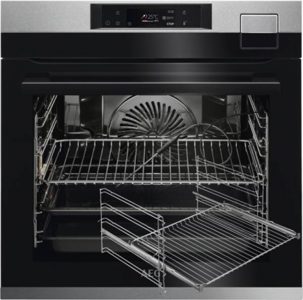 AEG Elektro-Backofen BD9EP1 (BSE79228BM+TR1LFSTV) Edelstahl