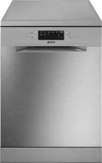 Smeg Stand-Geschirrspler LVS342CQSX Edelstahl-Silber