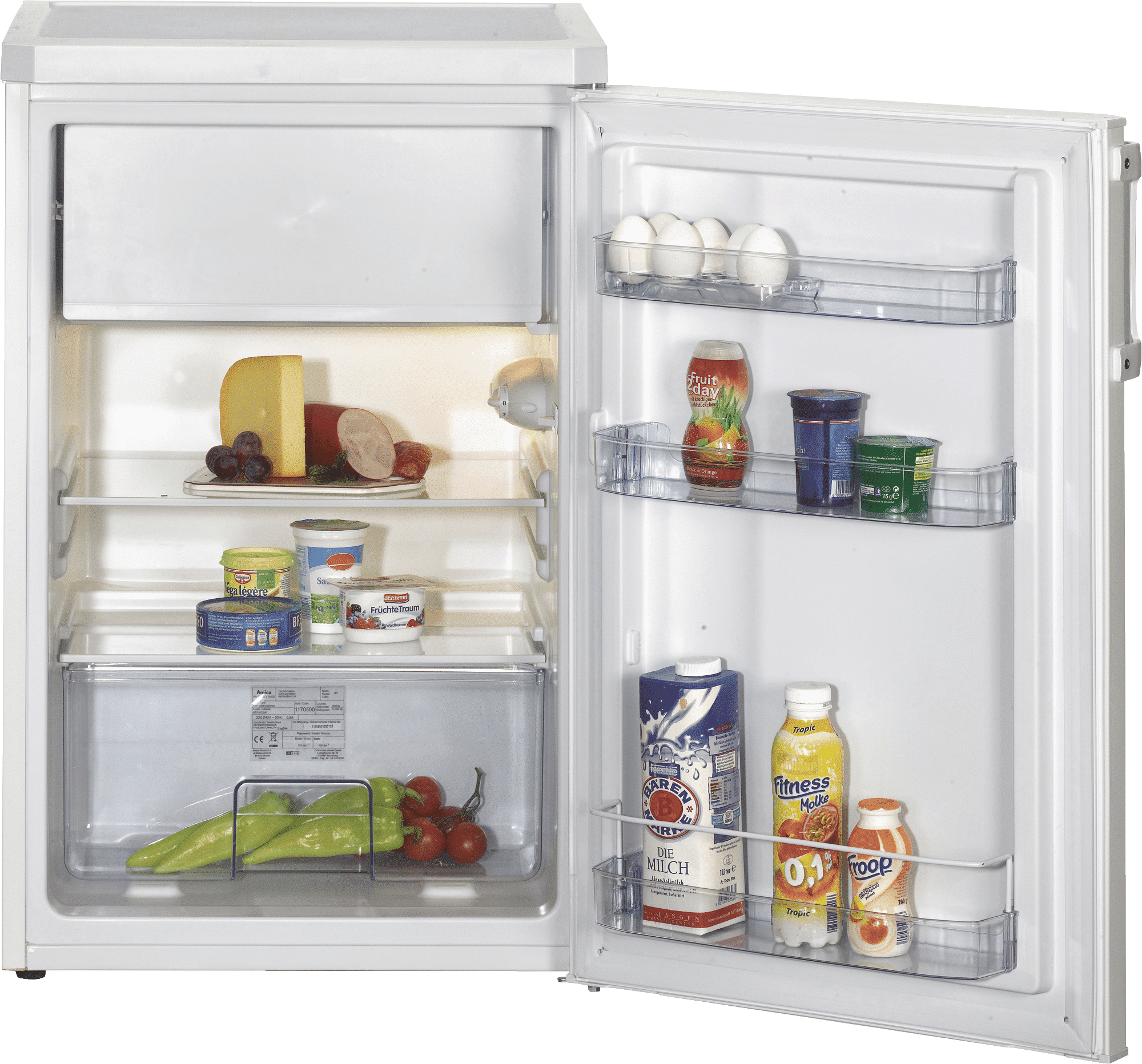 Amica Tischkühlschrank KS 15123W