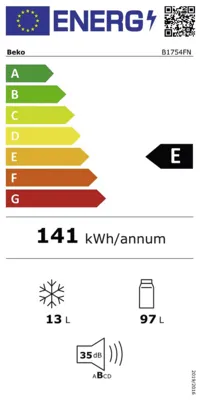 Energieeffizienz E