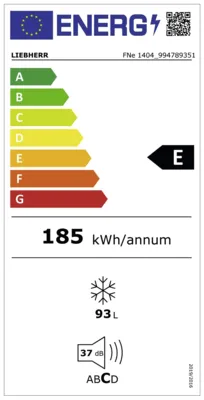 Energieeffizienz E