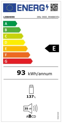 Energieeffizienz E