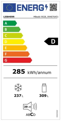 Energieeffizienz D