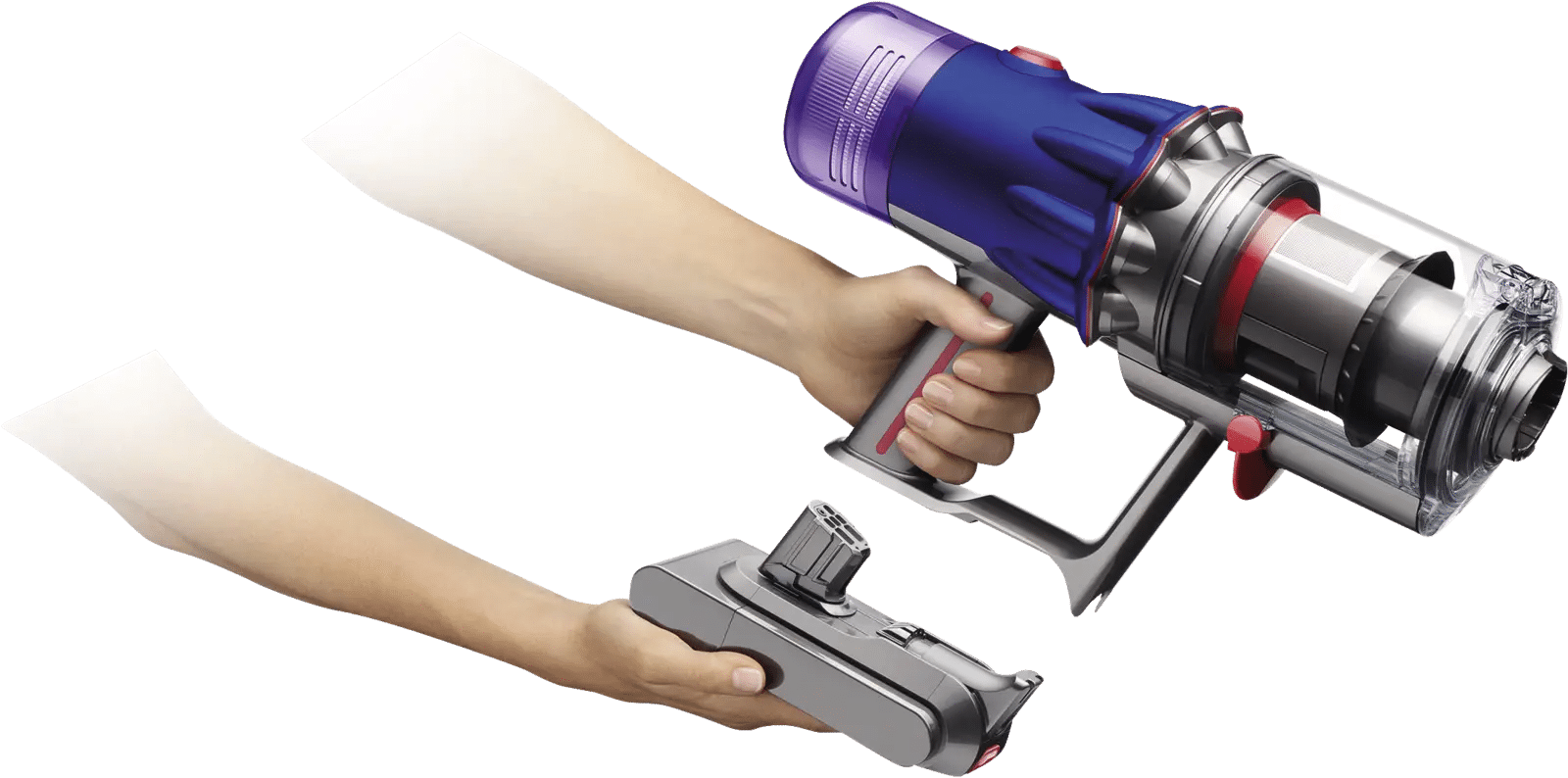 Dyson V12 Slim Motorhead — Nickel-Blau – Bild 2