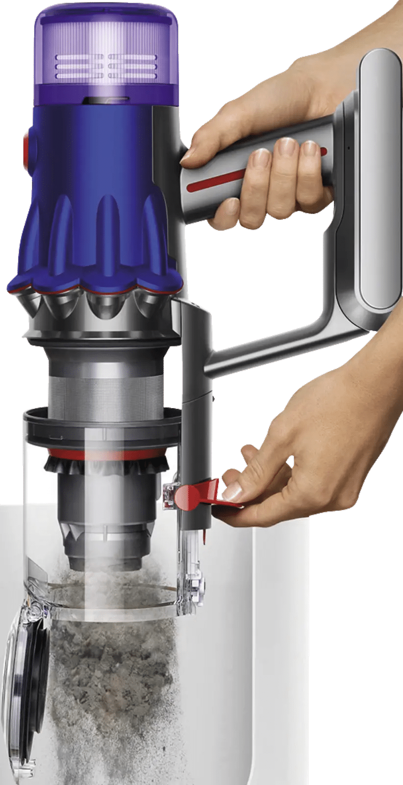 Dyson V12 Slim Motorhead — Nickel-Blau – Bild 3